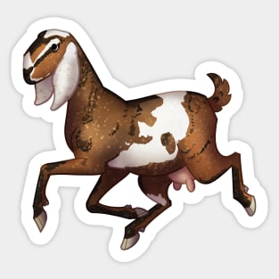 Cozy Goat Sticker